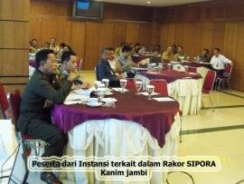 Peserta SIPORA dari instansi terkait